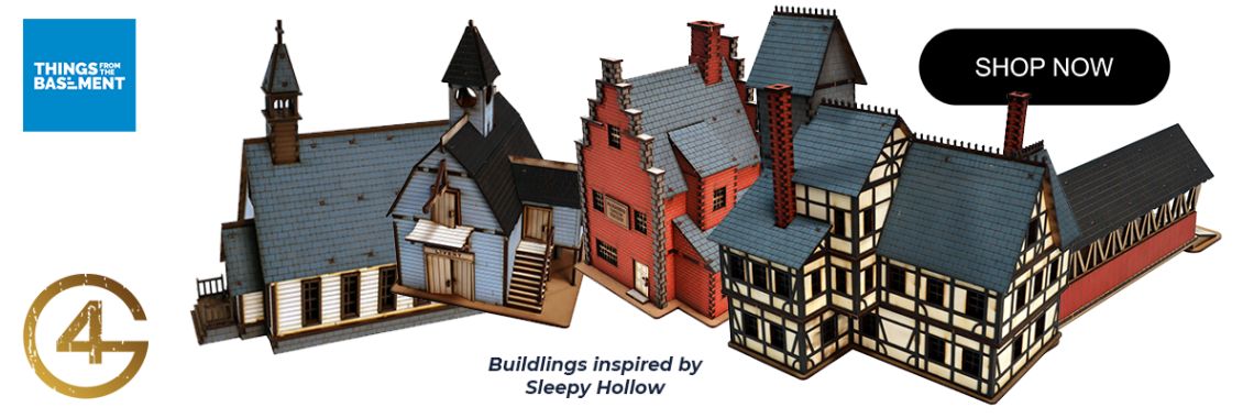 Things From The Basement Sleepy Hollow Release Banner