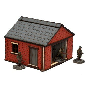 Folding Terrain: Brick Garage Folding Terrain: Brick Garage