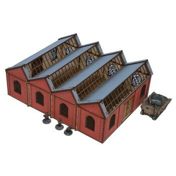 Folding Terrain: Large Brick Factory Folding Terrain: Large Brick Factory