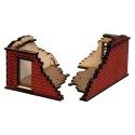 Folding Terrain: Brick Ruin
