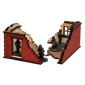 Folding Terrain: Brick Ruin Folding Terrain: Brick Ruin