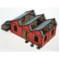 Folding Terrain: Small Brick Factory Folding Terrain: Small Brick Factory