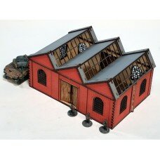 Folding Terrain: Small Brick Factory Folding Terrain: Small Brick Factory