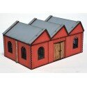 Folding Terrain: Small Brick Factory Folding Terrain: Small Brick Factory