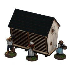 Sleepy Hollow - Corn Crib (White)