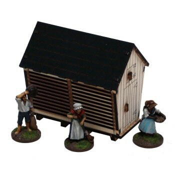 Sleepy Hollow - Corn Crib (White)