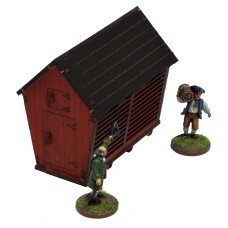 Sleepy Hollow - Corn Crib (Red)