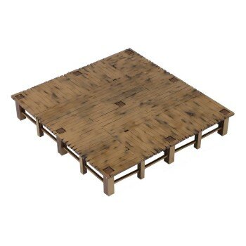 Wooden Square Dock