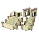 Large Village Courtyard Set