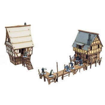 Dockside Houses with Wharf Dockside Houses with Wharf