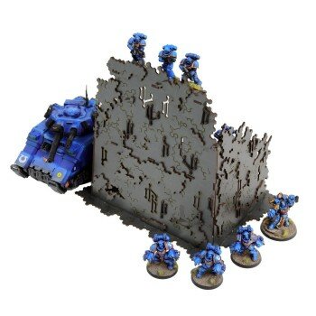 U-Shaped Necrotek Ruin (Gunmetal)