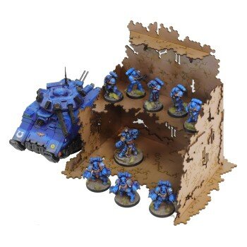 U-Shaped Necrotek Ruin (Copper)