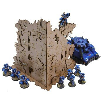 Large L-shaped Necrotek Ruin 2 (Copper)