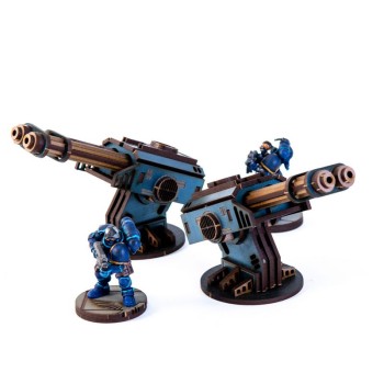 Defence Lines - Defence Guns (Blue)