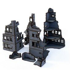 SLD: Tabletop of Cover (4x4 Table) - Corner Ruins