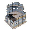 Urban Military Base U-Shape Ruined Building 2