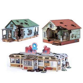 Home Land Apocolypse Woodbury Rise Damaged Bundle