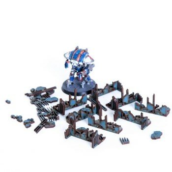 8x Destroyed Micro Scale Arcade Walls 8x Destroyed Micro Scale Arcade Walls
