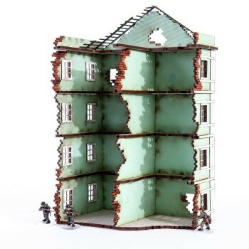 Pavlov’s House End Block (Damaged)