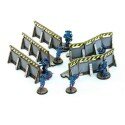 28mm Defensive Wall Straight Sections