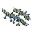 28mm Defensive Wall Straight Sections