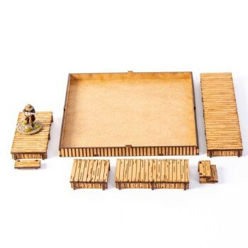 New Timber Sub-Base (B) and Boardwalks