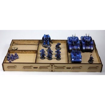 Vanguard Tactics Carry and Display Tray with Inserts