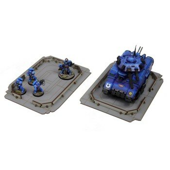 Arctic Military Base Landing Pads (x2)