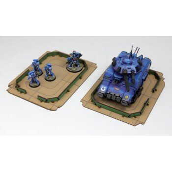 Jungle Military Base Landing Pads (x2)