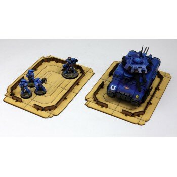 Desert Military Base Landing Pads (x2)