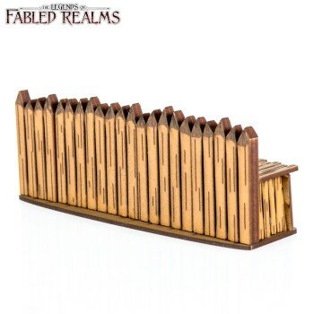 Straight Palisade Walls Straight Palisade Walls