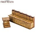 Straight Palisade Walls With Steps