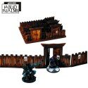Fabled Realm Village Fencing With Gates