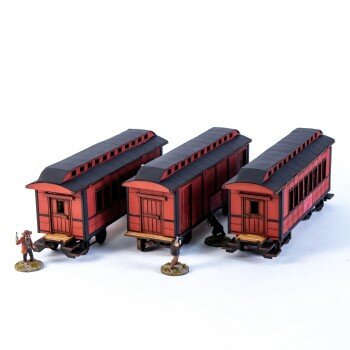 19th C. American Passenger Bundle (Red)