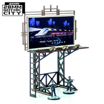 Large Billboard With Platform Large Billboard With Platform