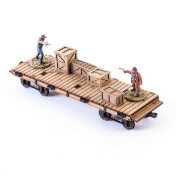 19th C. Flat Car 19th C. Flat Car