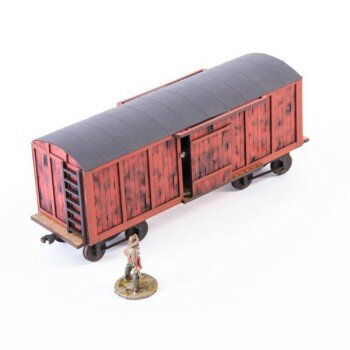 19th C. Box Car (Red) 19th C. Box Car (Red)