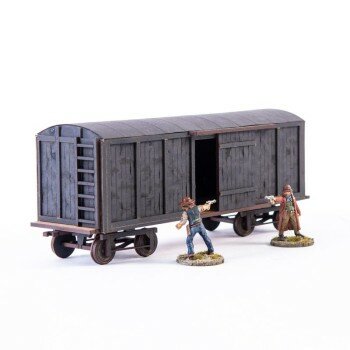 19th C. Box Car (Black) 19th C. Box Car (Black)