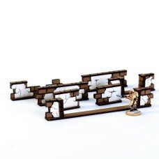 North African 3" Low Walls and Gates North African 3" Low Walls and Gates