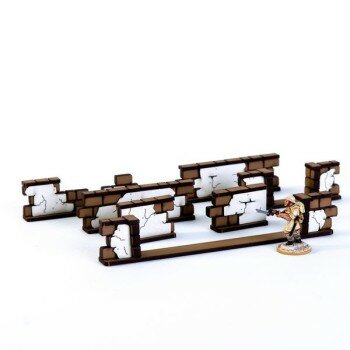 North African 3" Low Walls and Gates