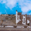 North African City Ruins and Walls Set