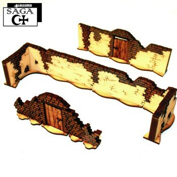 SAGA: Arabic Tall Walls With Two Gates
