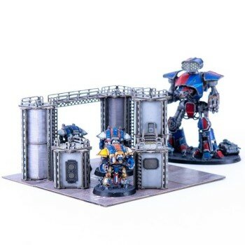 Micro Scale Industrial Silos Micro Scale Industrial Silos