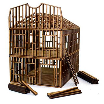 Double Storey Small Building Under Construction