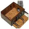 New France Settler's Cabin