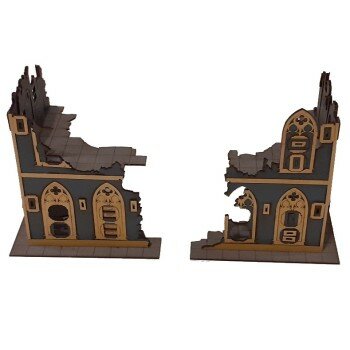 Administratum Ruins (x2 Small L-Shape)