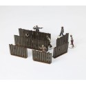 Russian Village - Tall Rustic Fence