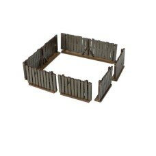 Russian Village - Tall Rustic Fence