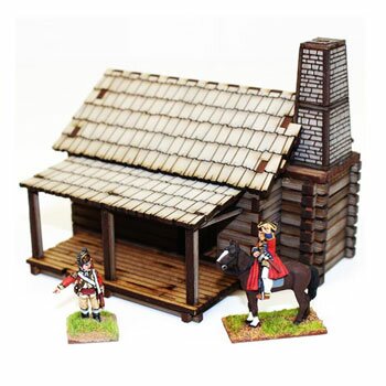 New England Settler's Cabin