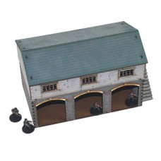 20mm North West European Granary/Cart Shed